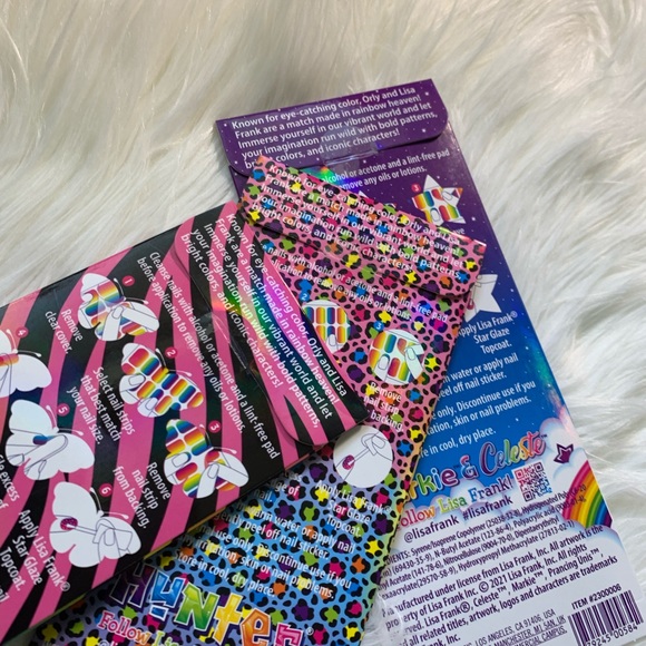 *SOLD*Orly x Lisa Frank Nail Wraps Bundle - Picture 6 of 6